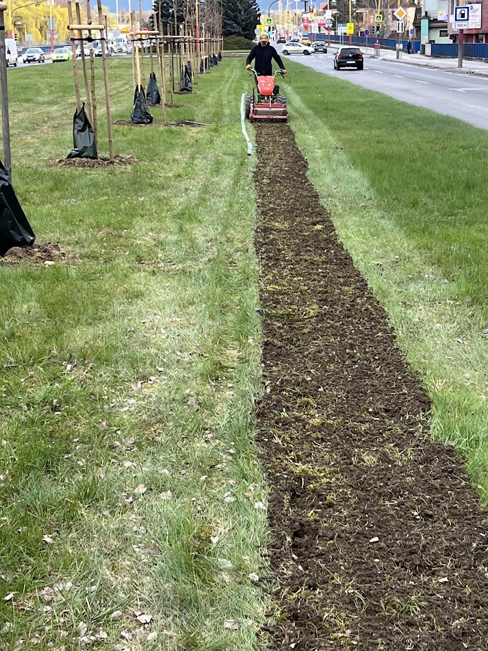 Hydroosev a spevňovanie svahu